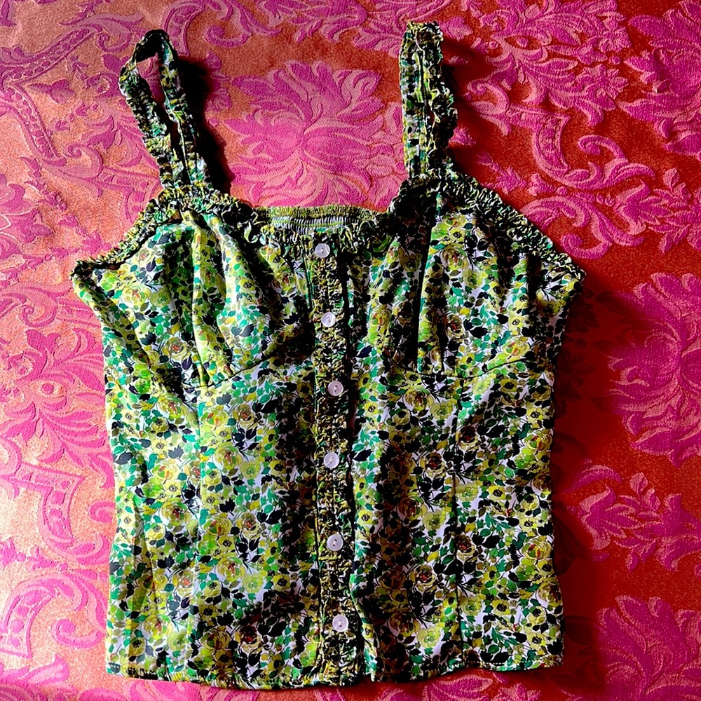 Favorite Daughter On A Break Floral Tank